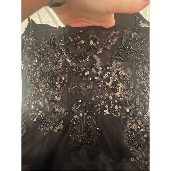 Mac Duggal Short Ruffle Tiered Dress NEW NWT - Picture 9 of 11